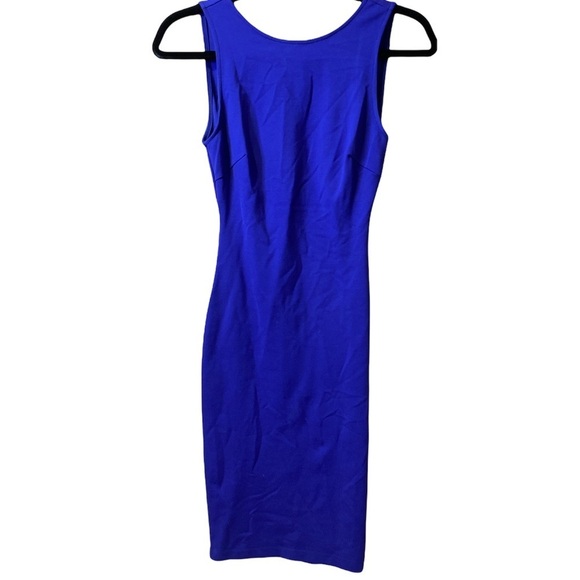 Like a Lady Royal Blue Backless Midi Dress Size XS - Picture 3 of 5